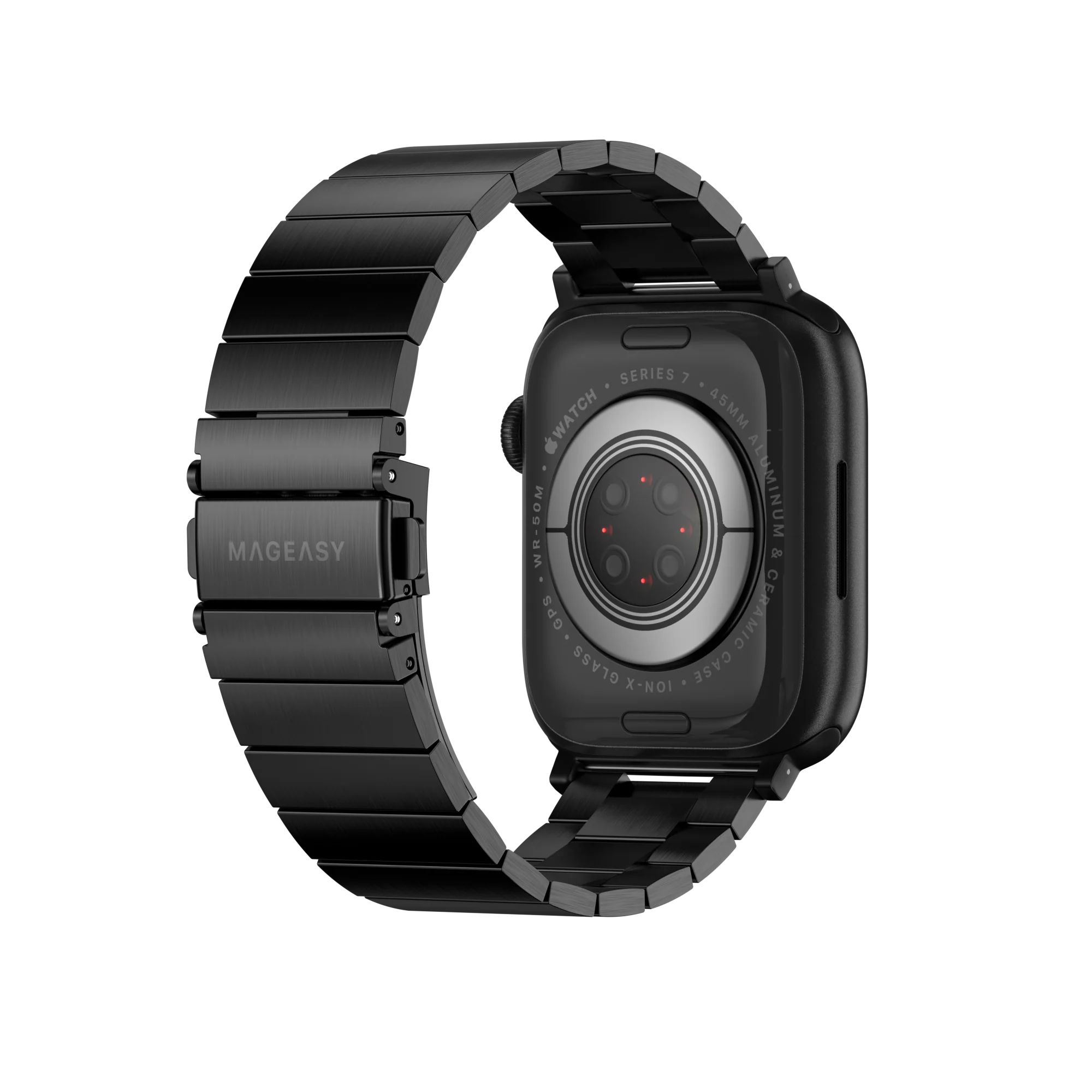 Maestro Stainless Steel Apple Watch Band - الصورة 3