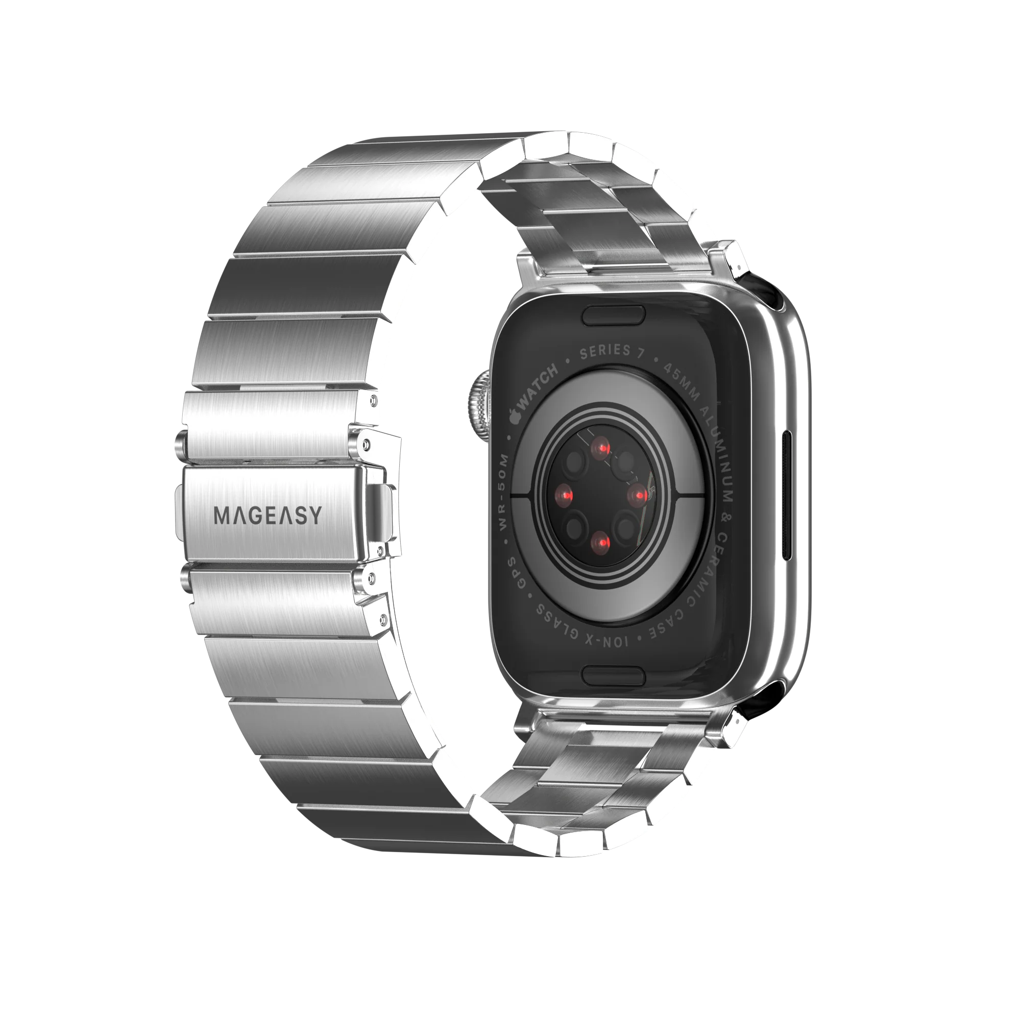 Maestro Stainless Steel Apple Watch Band - الصورة 9
