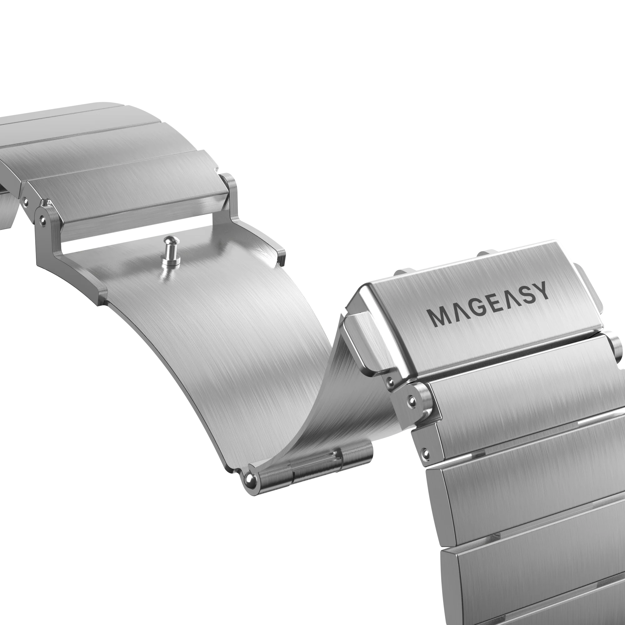Maestro Stainless Steel Apple Watch Band - الصورة 12