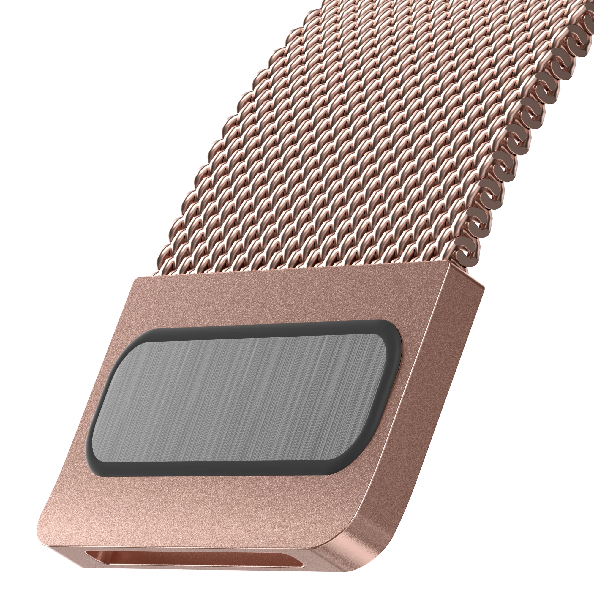Mesh Stainless Steel Apple Watch Loop - Image 9