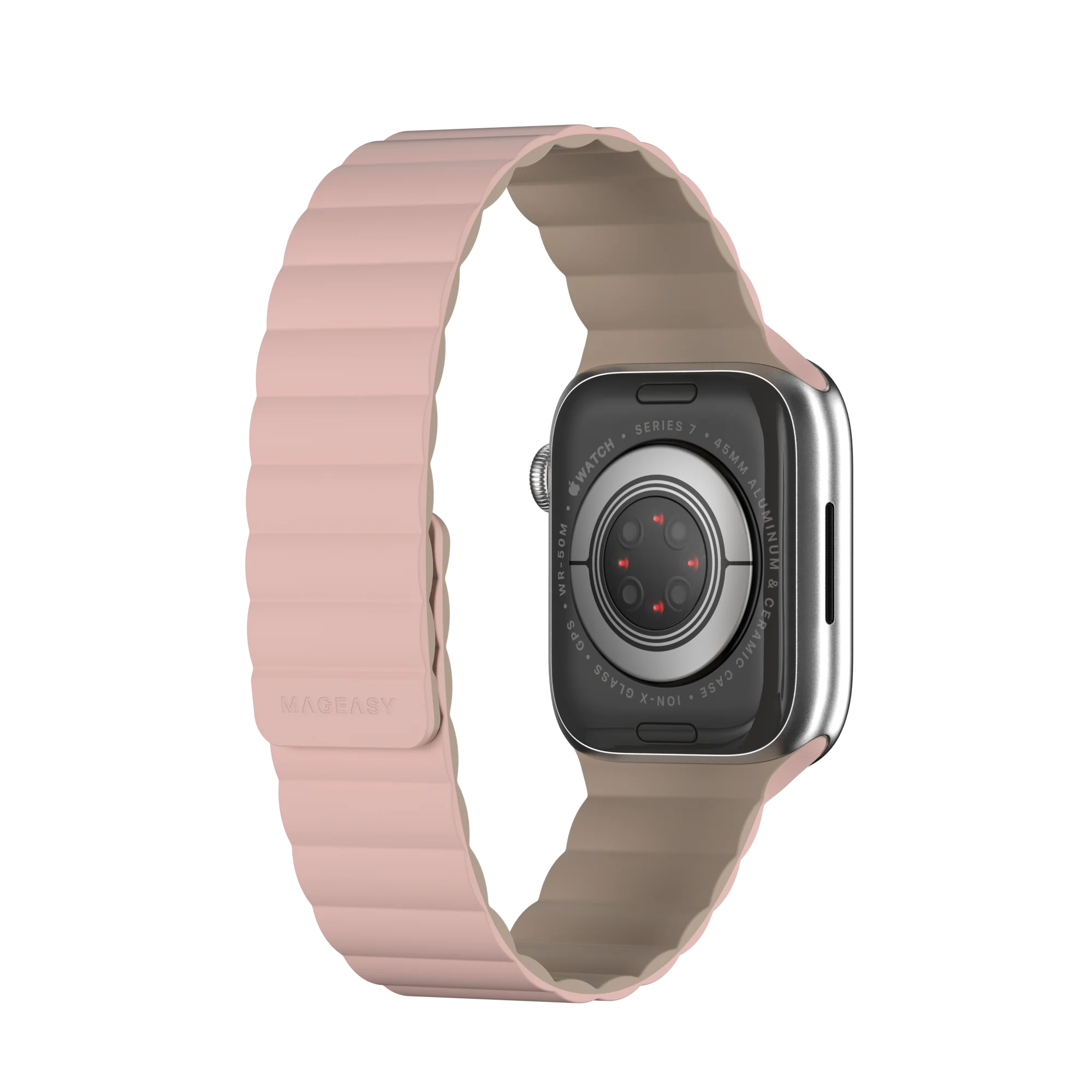 SKIN Silicone Magnetic Apple Watch Band - الصورة 13