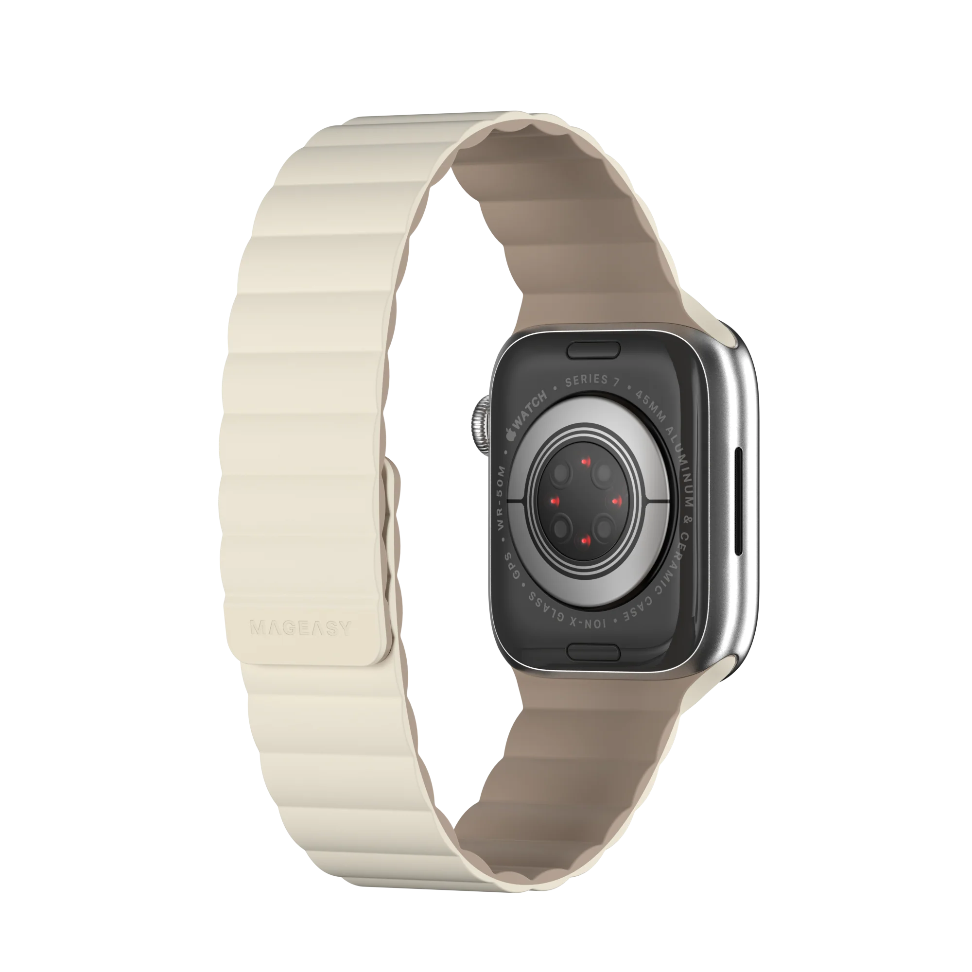 SKIN Silicone Magnetic Apple Watch Band - الصورة 18