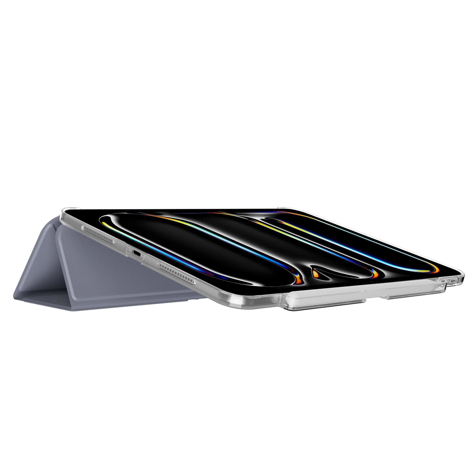 Facet with Pencil Holder Folding Folio iPad Case - Image 26
