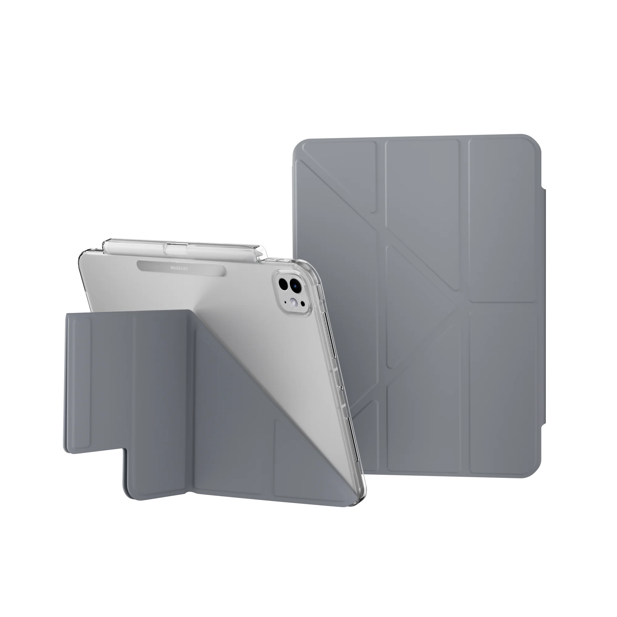 Facet with Pencil Holder Folding Folio iPad Case - Image 21