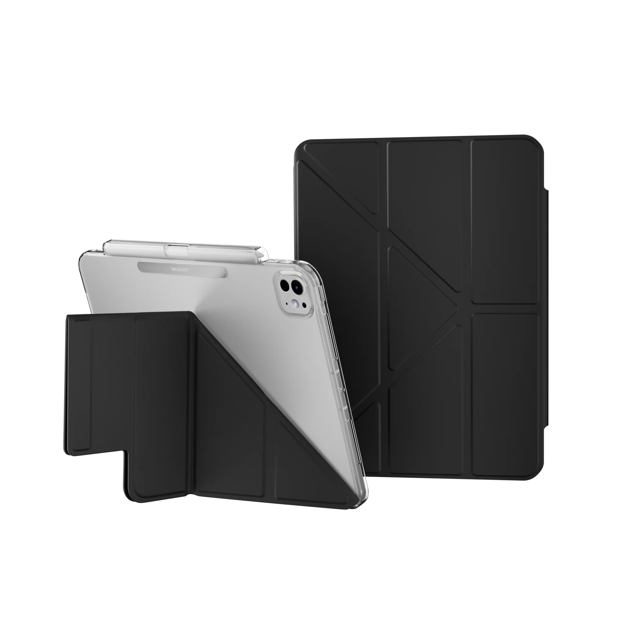Facet with Pencil Holder Folding Folio iPad Case - Image 28