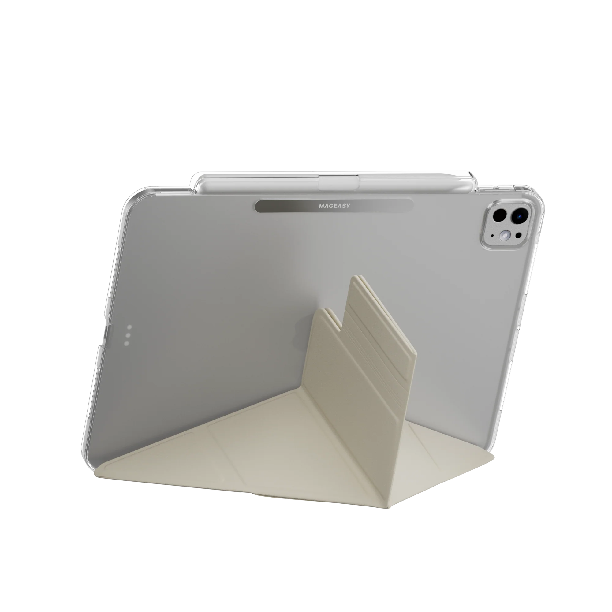 Facet with Pencil Holder Folding Folio iPad Case - Image 37
