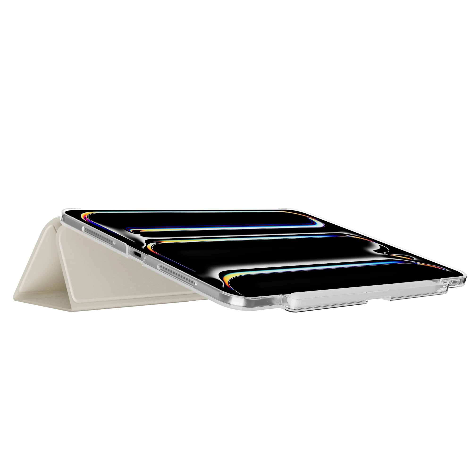Facet with Pencil Holder Folding Folio iPad Case - Image 39