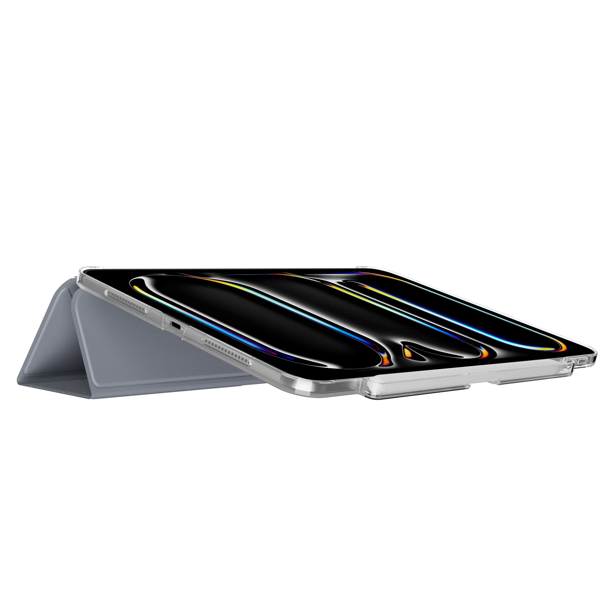 Facet with Pencil Holder Folding Folio iPad Case - Image 6