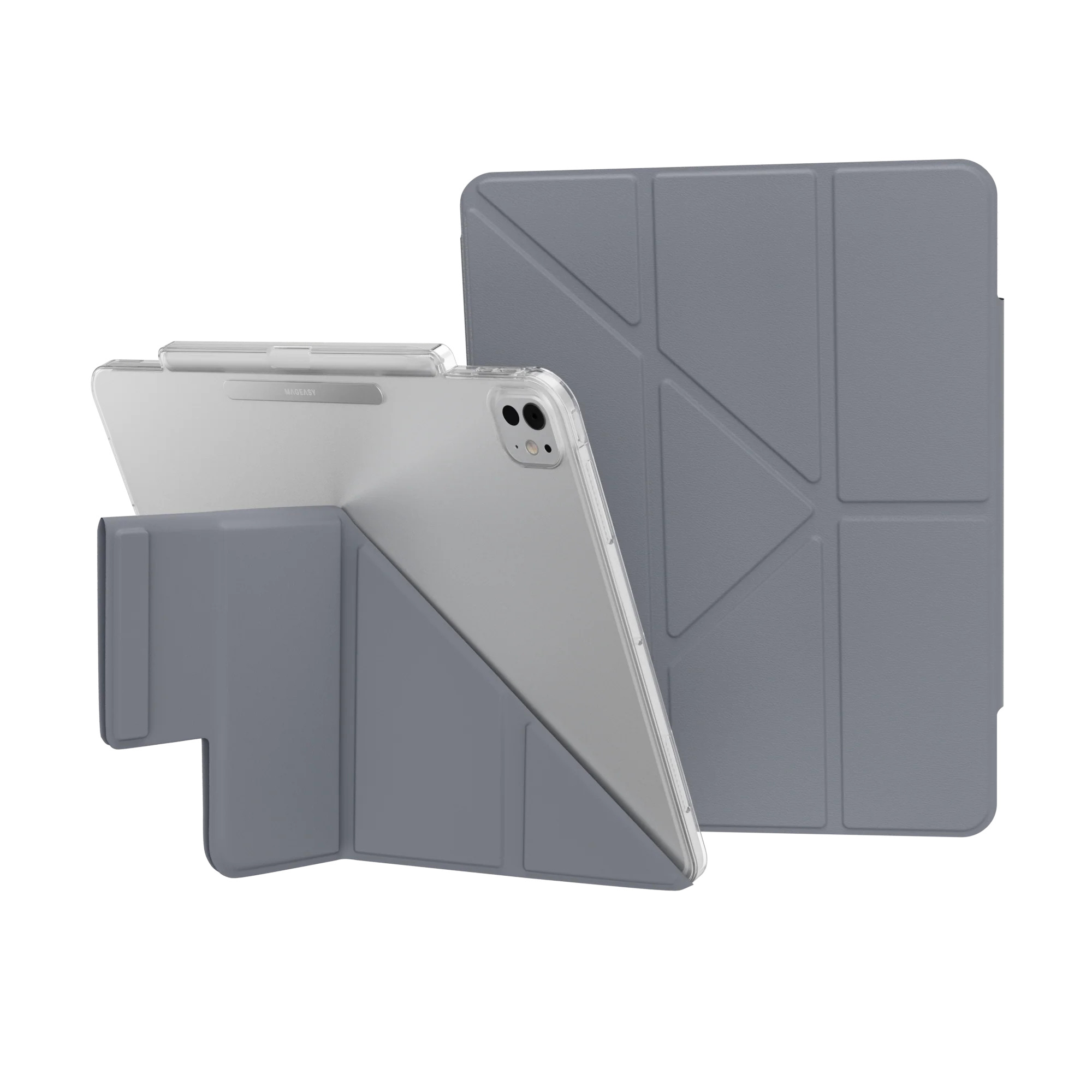 Facet with Pencil Holder Folding Folio iPad Case