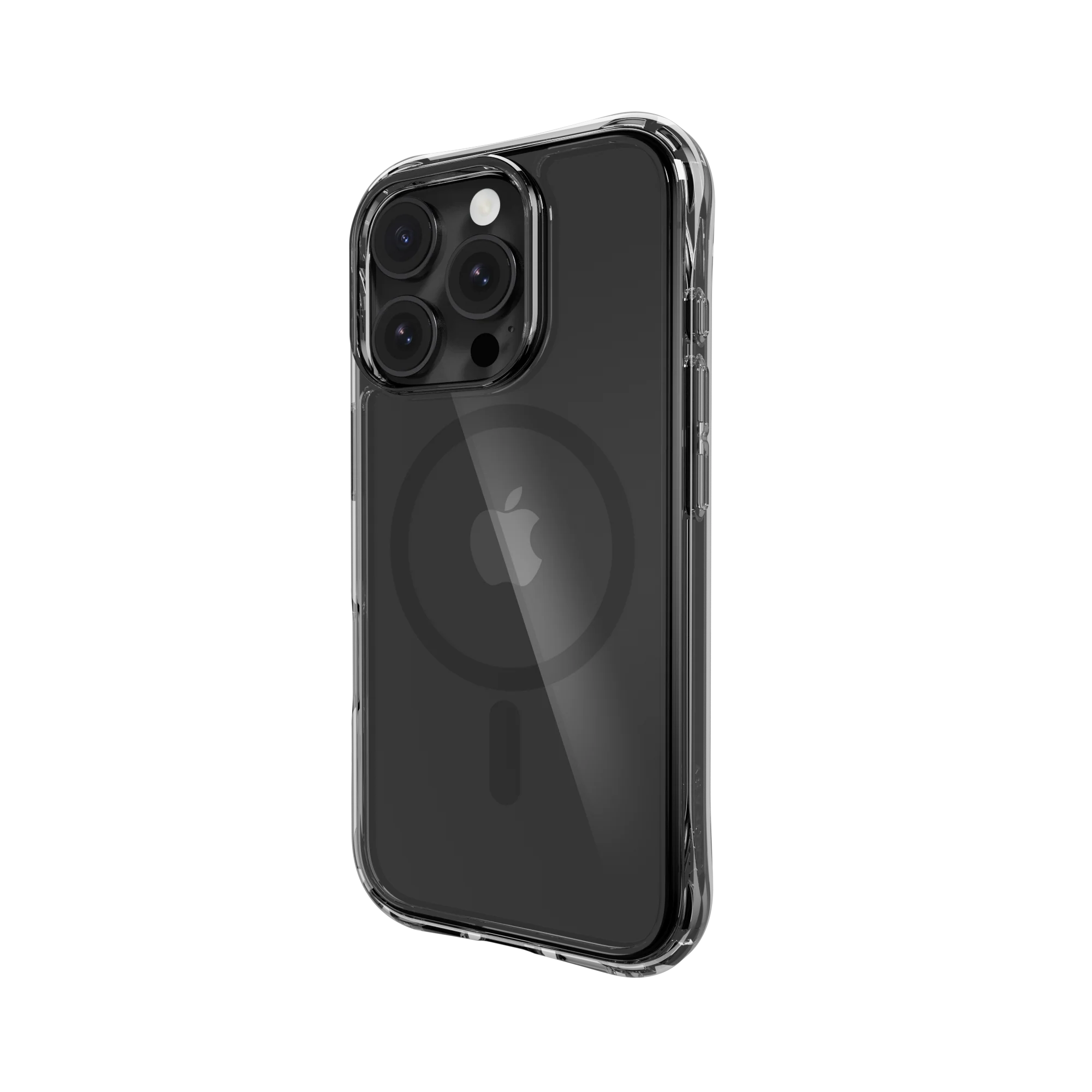Atoms Shockproof Protective Clear iPhone 16 Case | MagSafe - الصورة 7