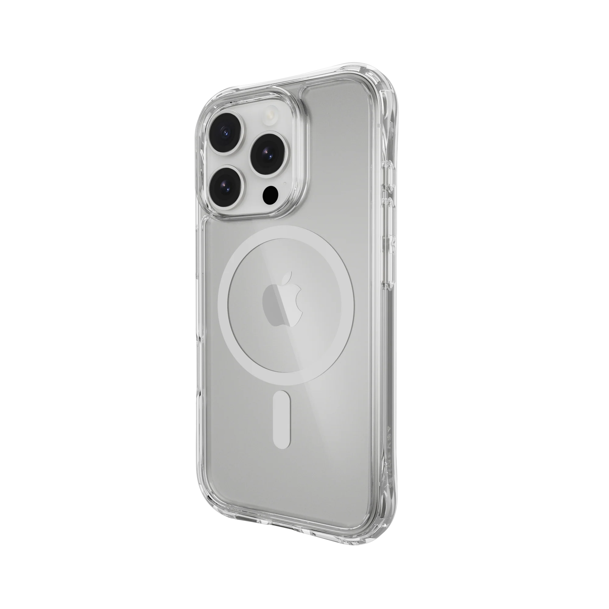 Atoms Shockproof Protective Clear iPhone 16 Case | MagSafe - الصورة 2