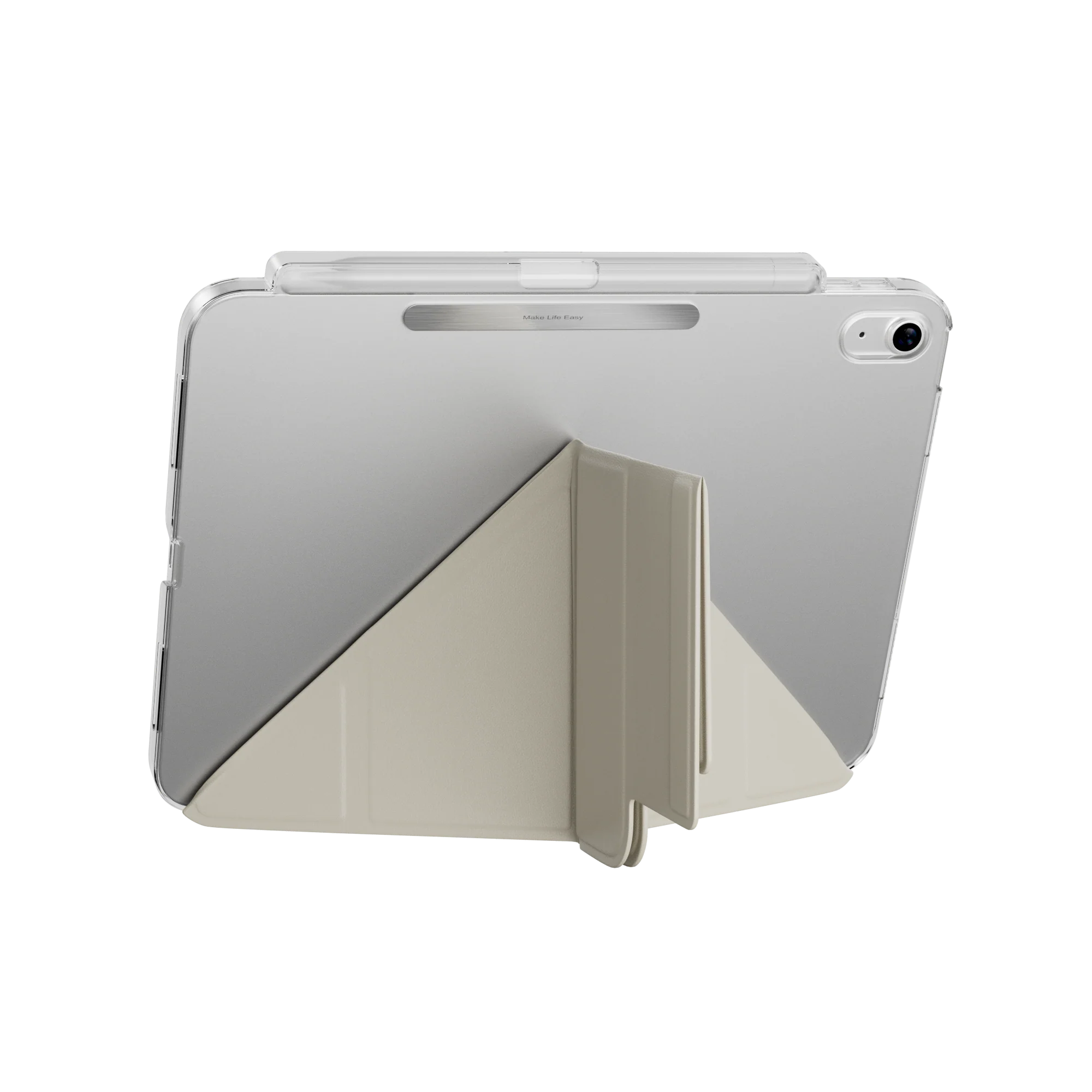 Facet with Pencil Holder Folding Folio iPad Case - Image 56