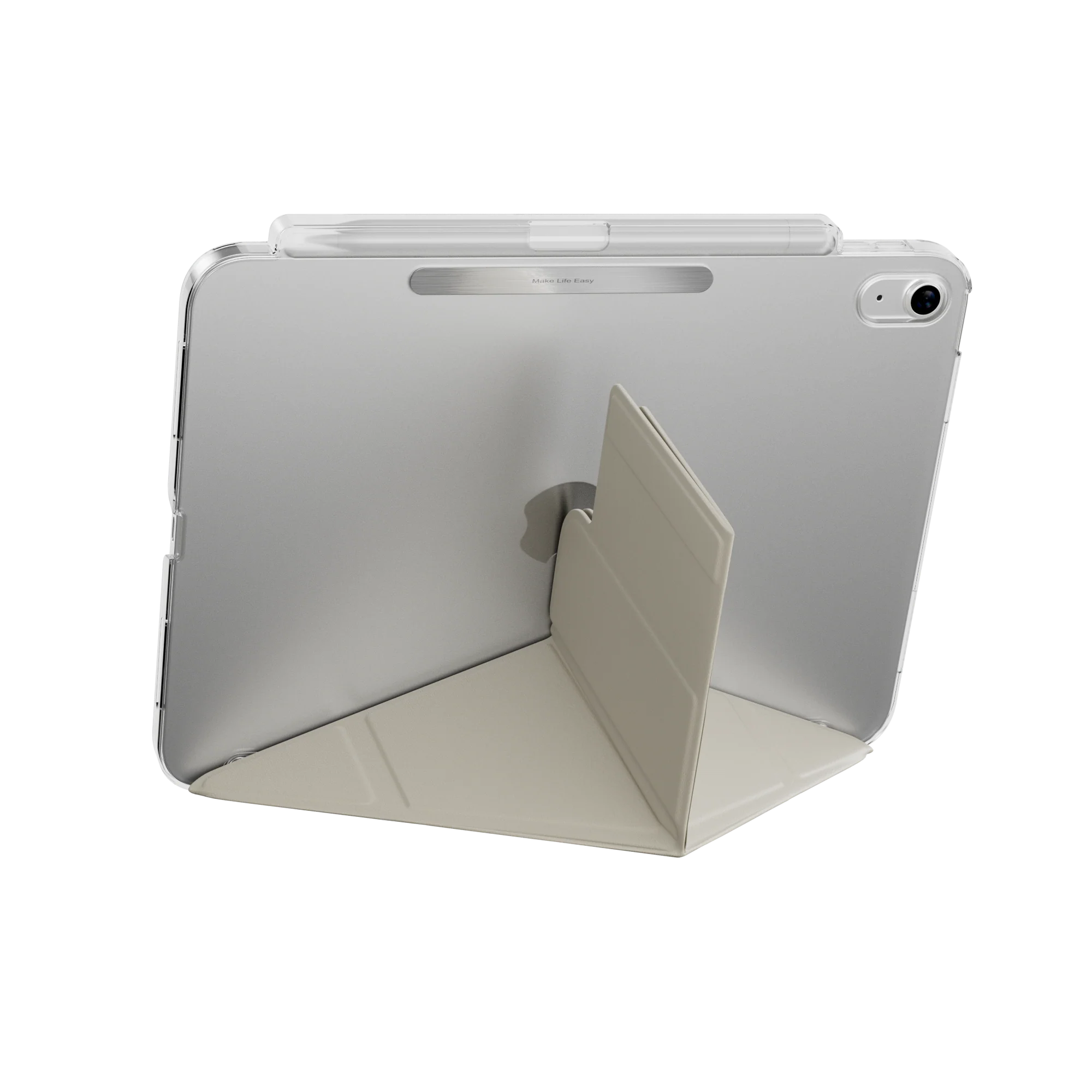 Facet with Pencil Holder Folding Folio iPad Case - Image 57