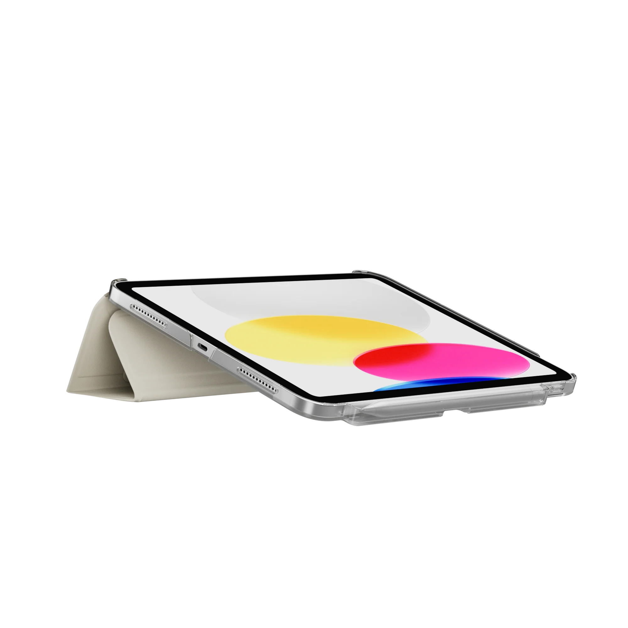 Facet with Pencil Holder Folding Folio iPad Case - Image 59