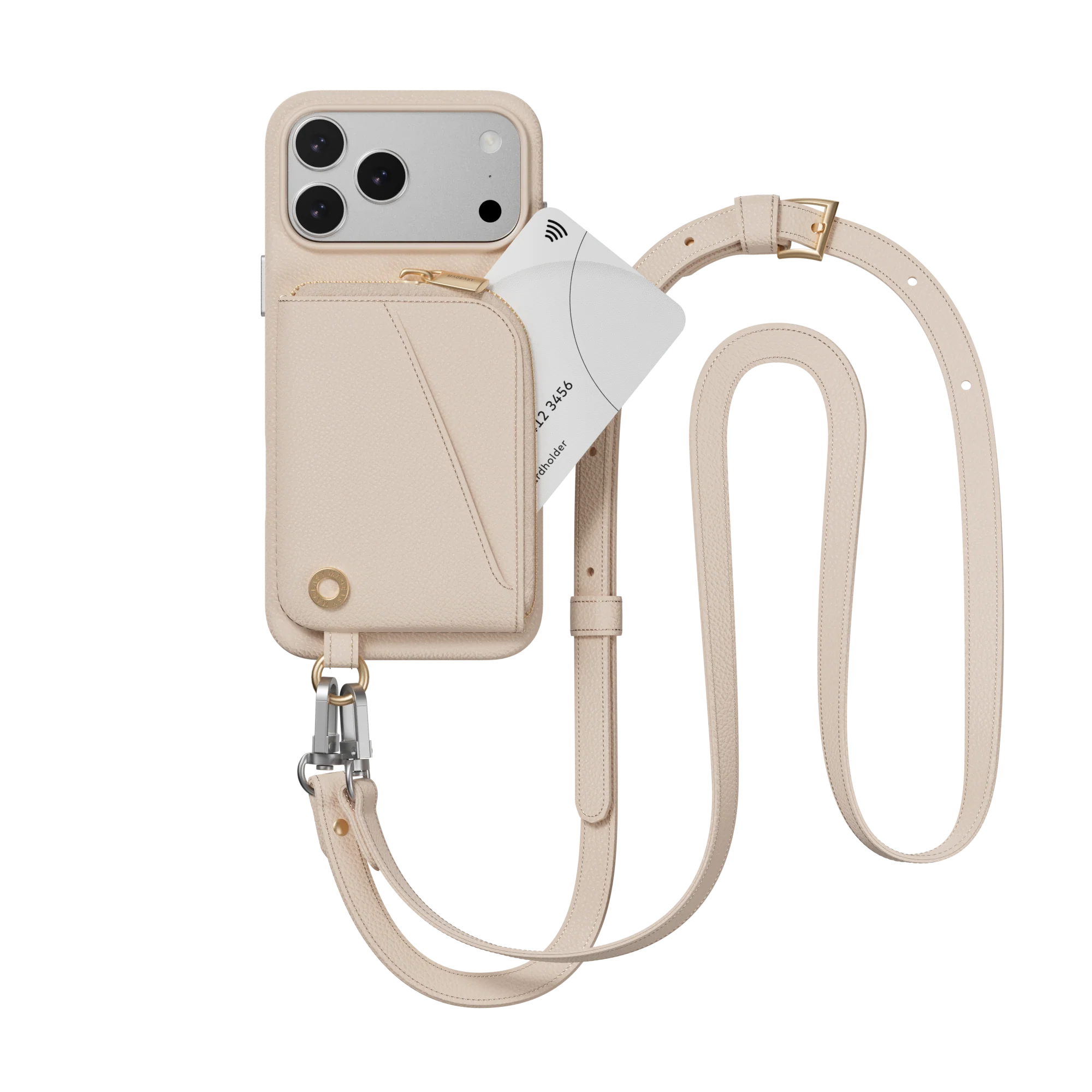 Pouch Wallet Phone Case with Lanyard for iPhone 17 - الصورة 32