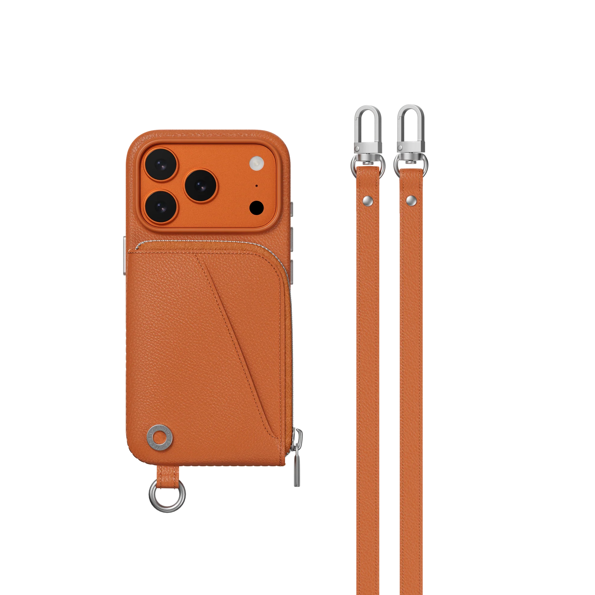 Pouch Wallet Phone Case with Lanyard for iPhone 17