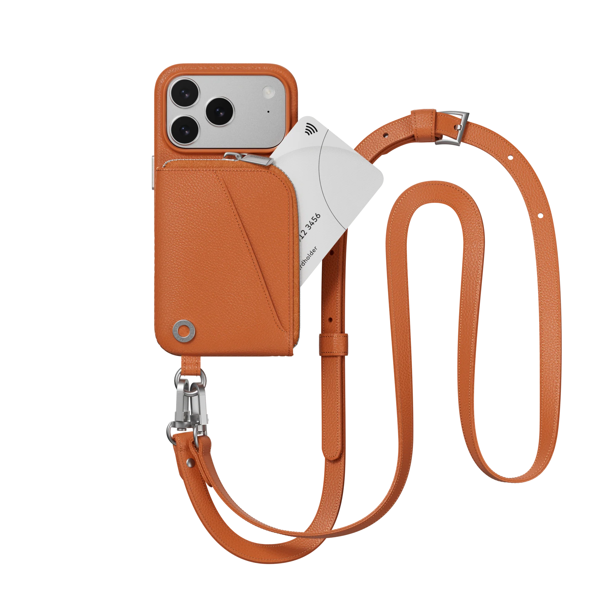 Pouch Wallet Phone Case with Lanyard for iPhone 17 - الصورة 8