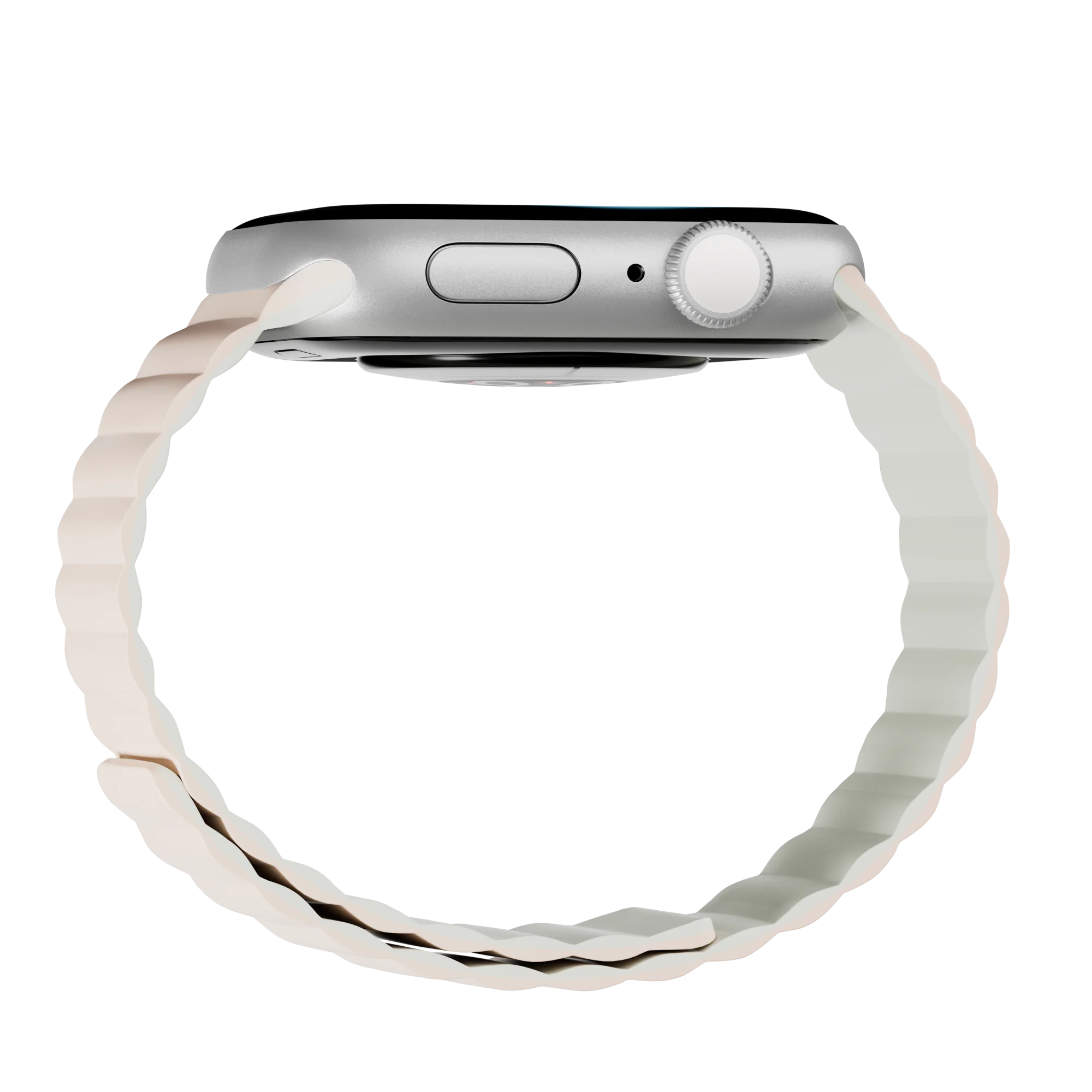 Skin Duo Reversible Silicone Magnetic Apple Watch Band - الصورة 5