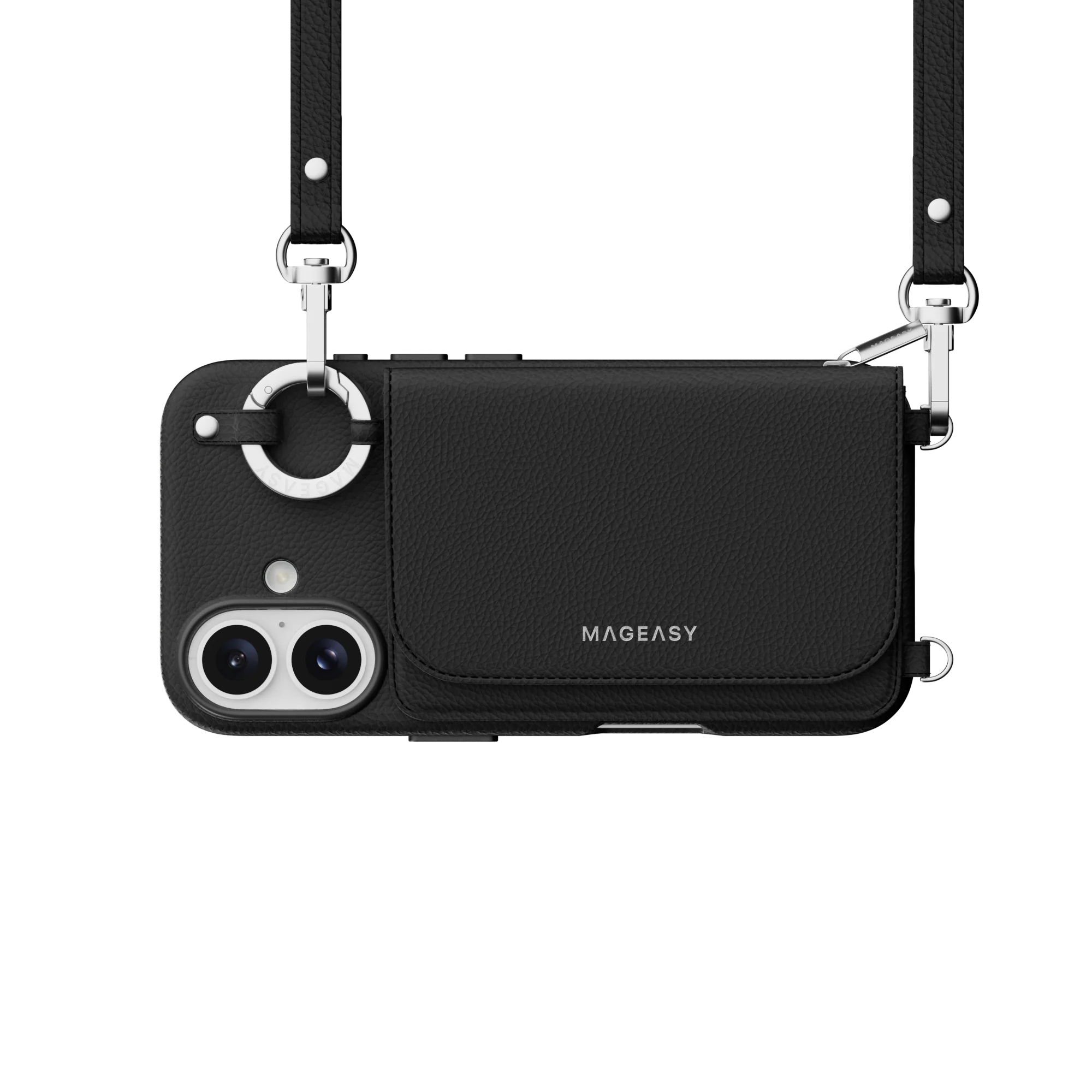 Pouch M Wallet Phone Case with Stand for iPhone 16 - الصورة 53