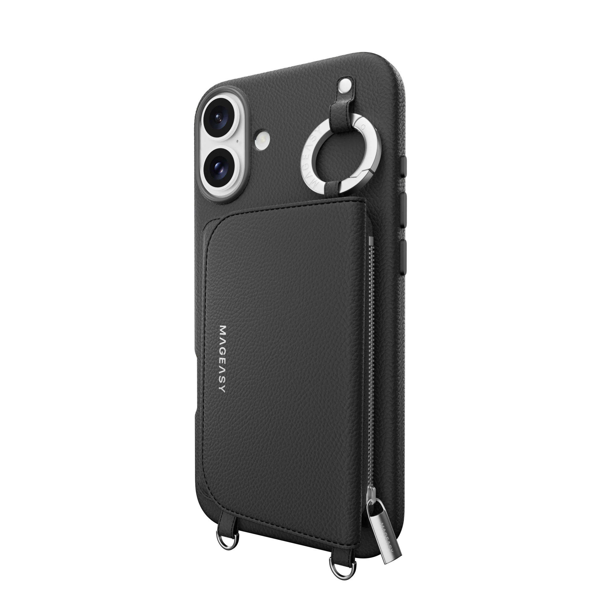 Pouch M Wallet Phone Case with Stand for iPhone 16 - الصورة 64