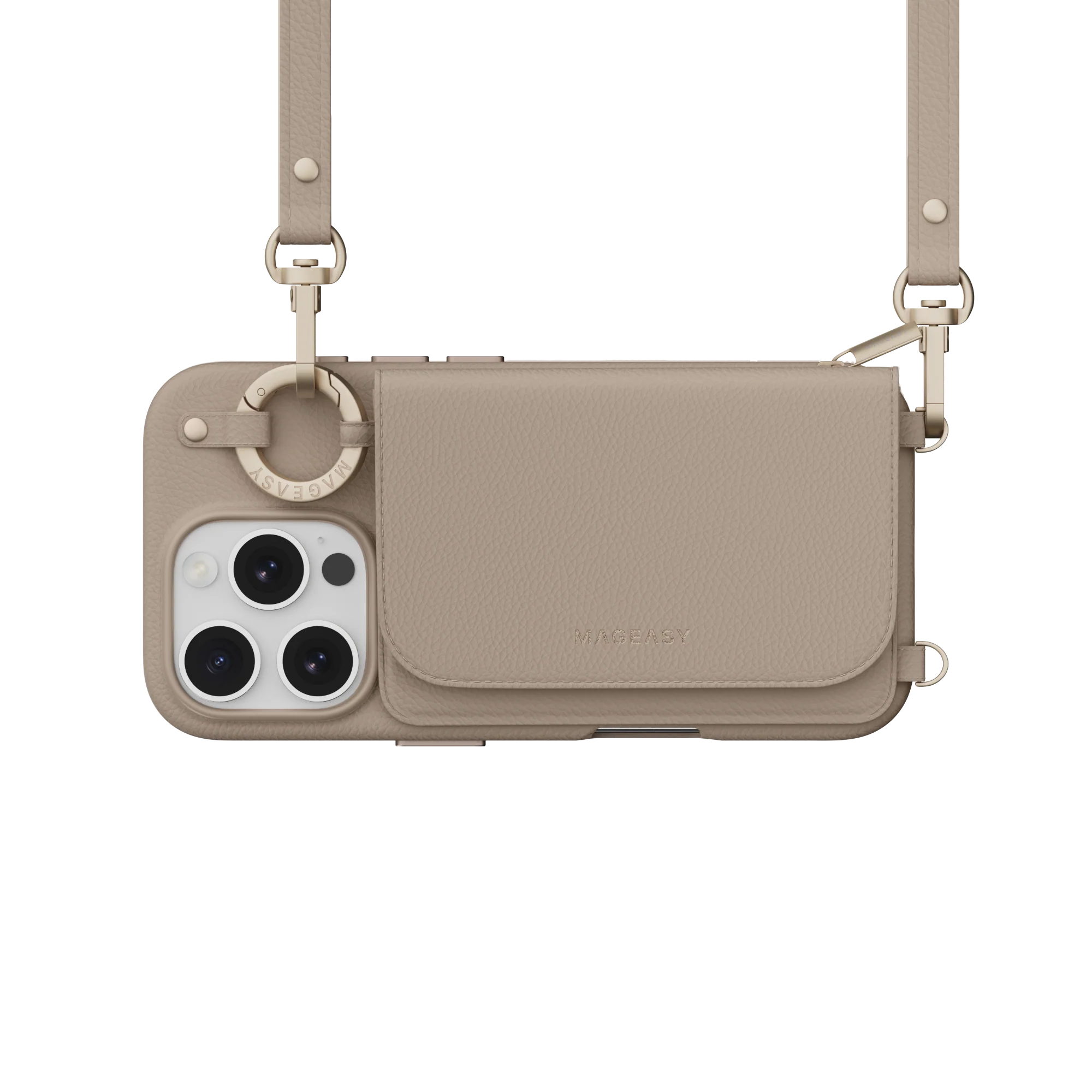 Pouch M Wallet Phone Case with Stand for iPhone 16 - الصورة 34