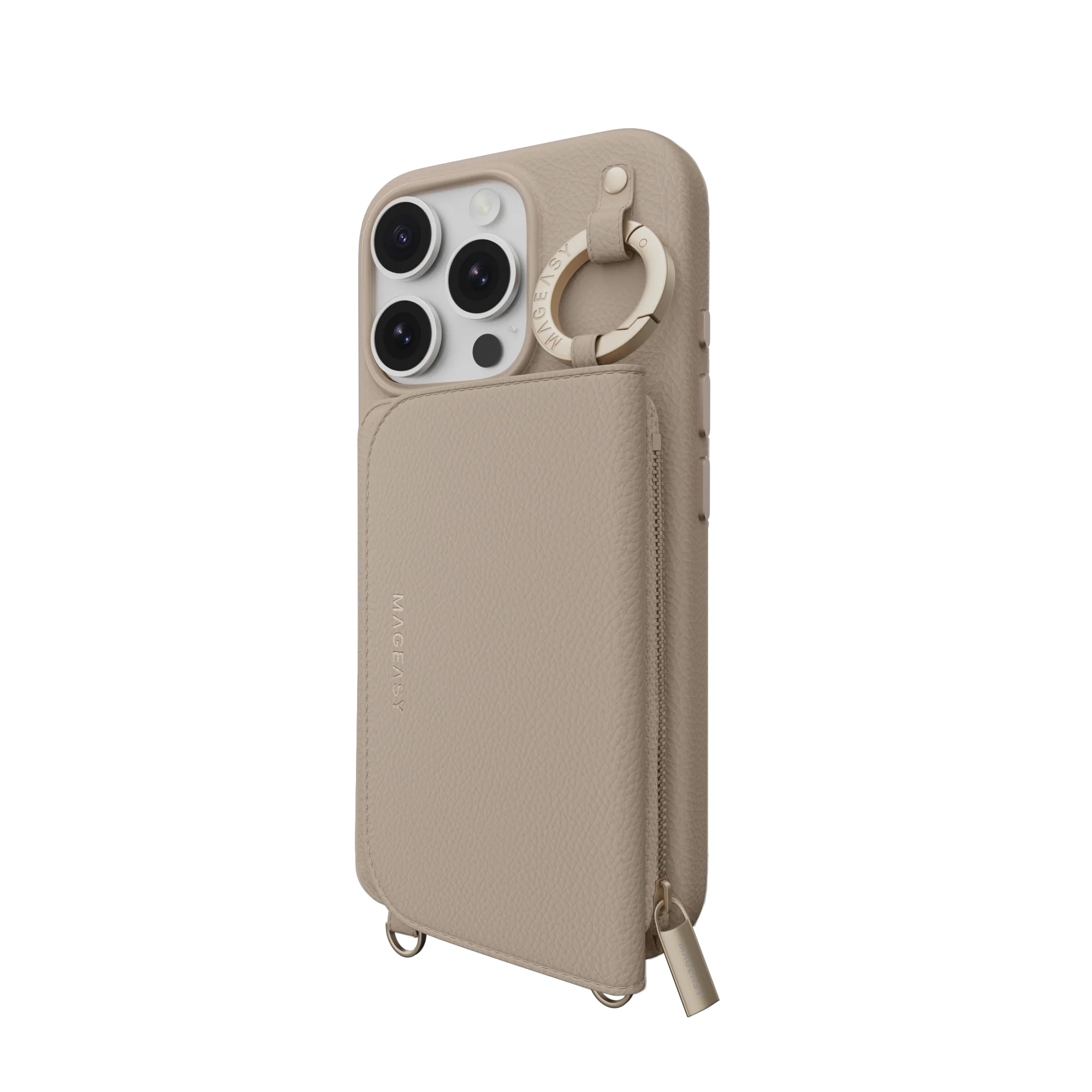 Pouch M Wallet Phone Case with Stand for iPhone 16 - الصورة 35