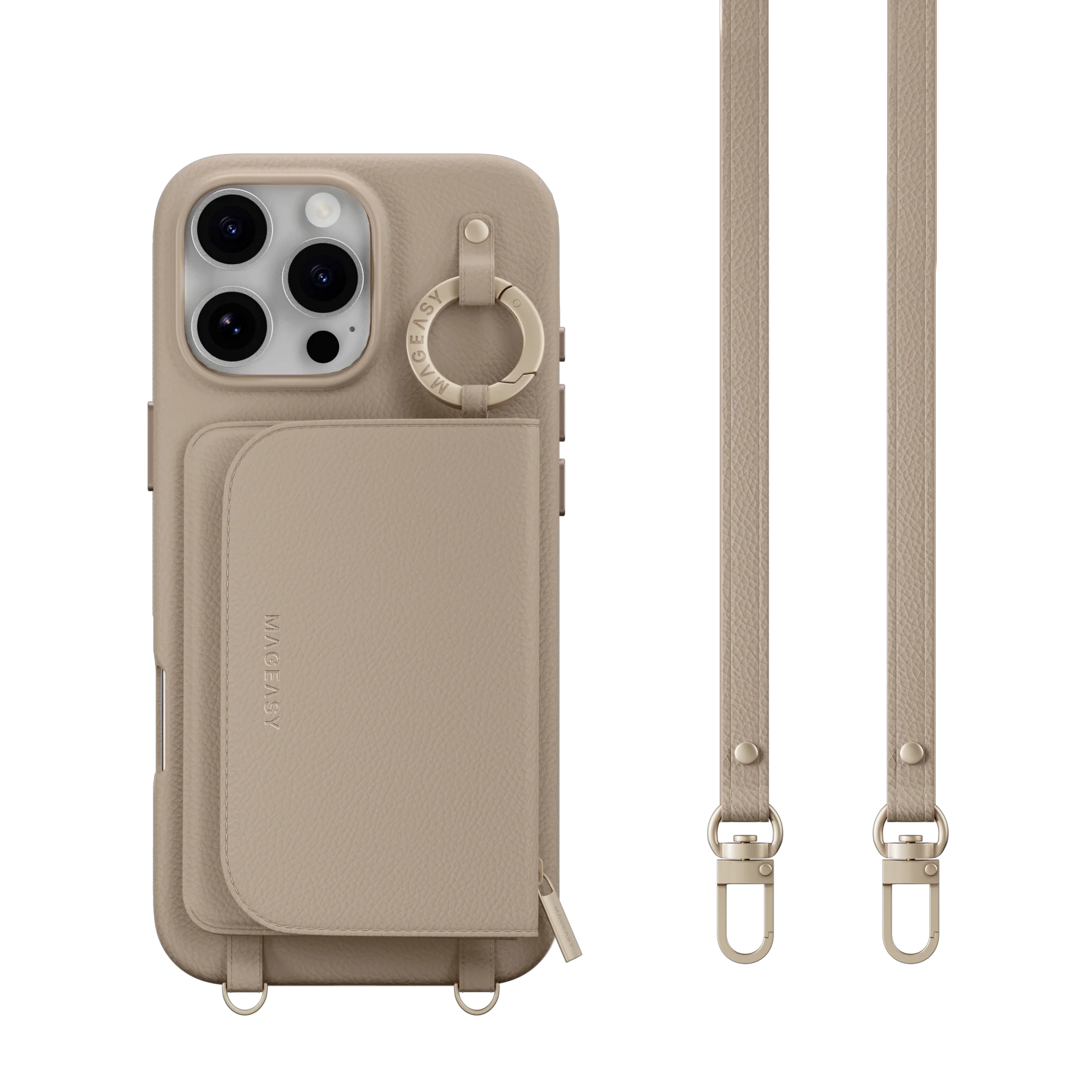 Pouch M Wallet Phone Case with Stand for iPhone 16 - الصورة 6