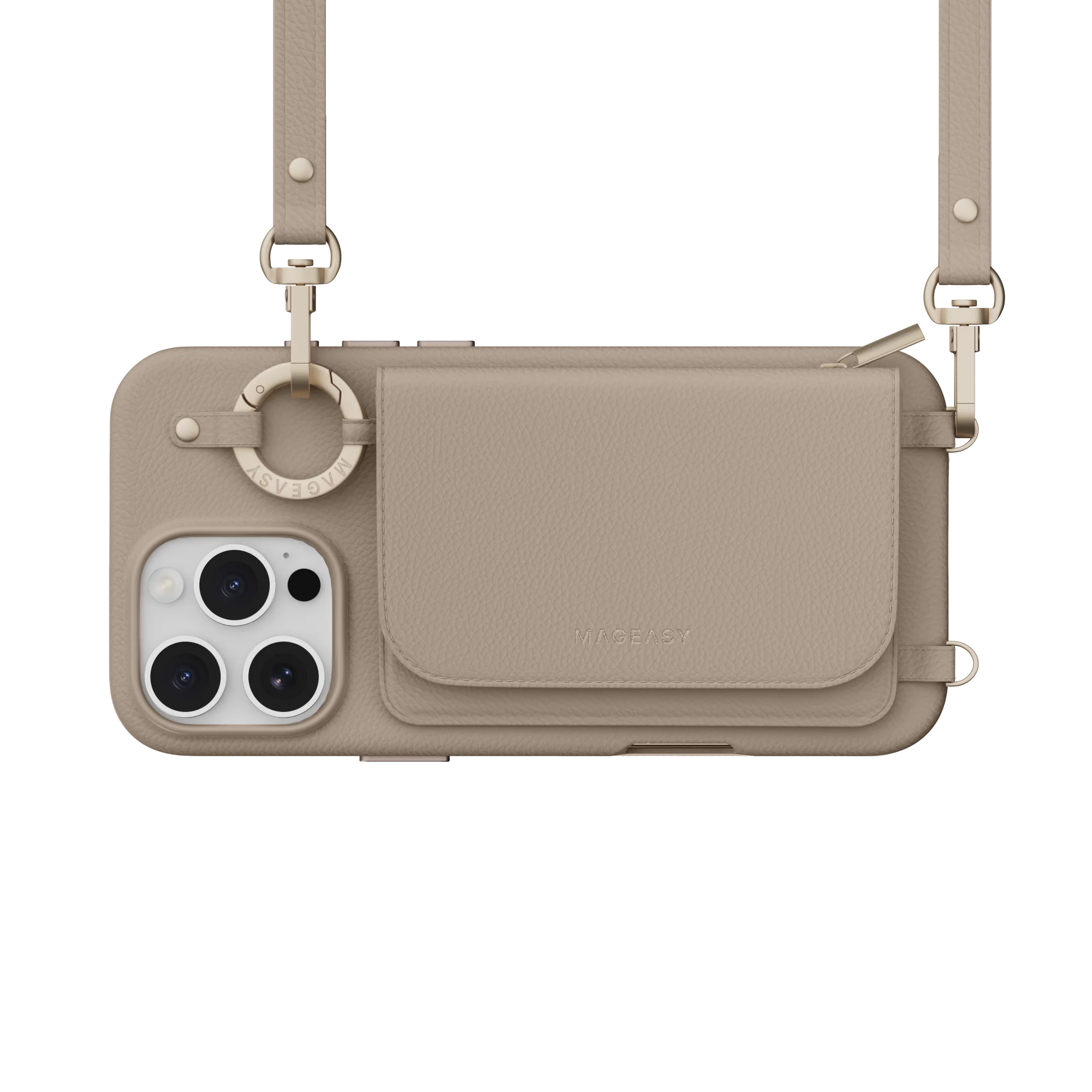 Pouch M Wallet Phone Case with Stand for iPhone 16 - الصورة 9