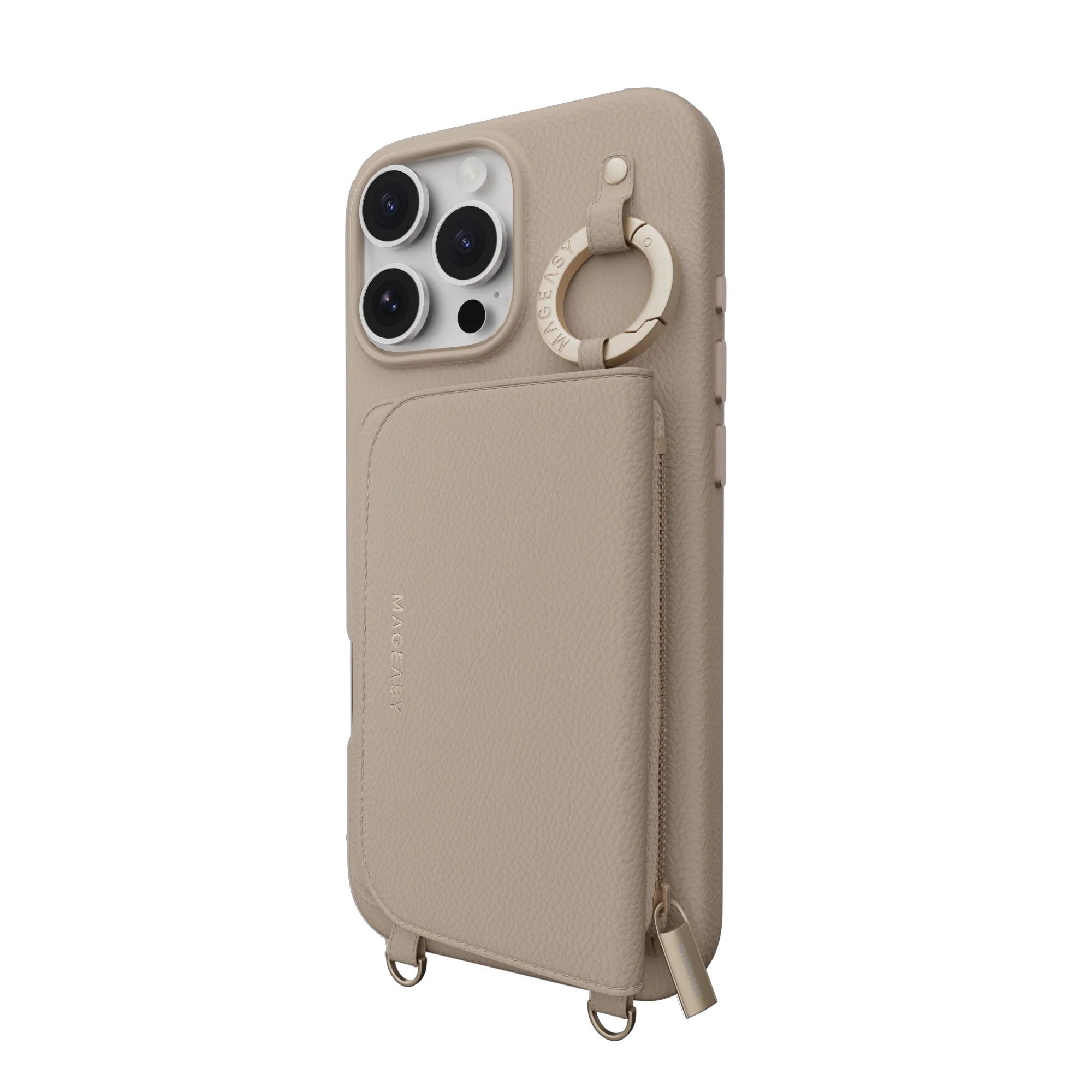 Pouch M Wallet Phone Case with Stand for iPhone 16 - الصورة 10
