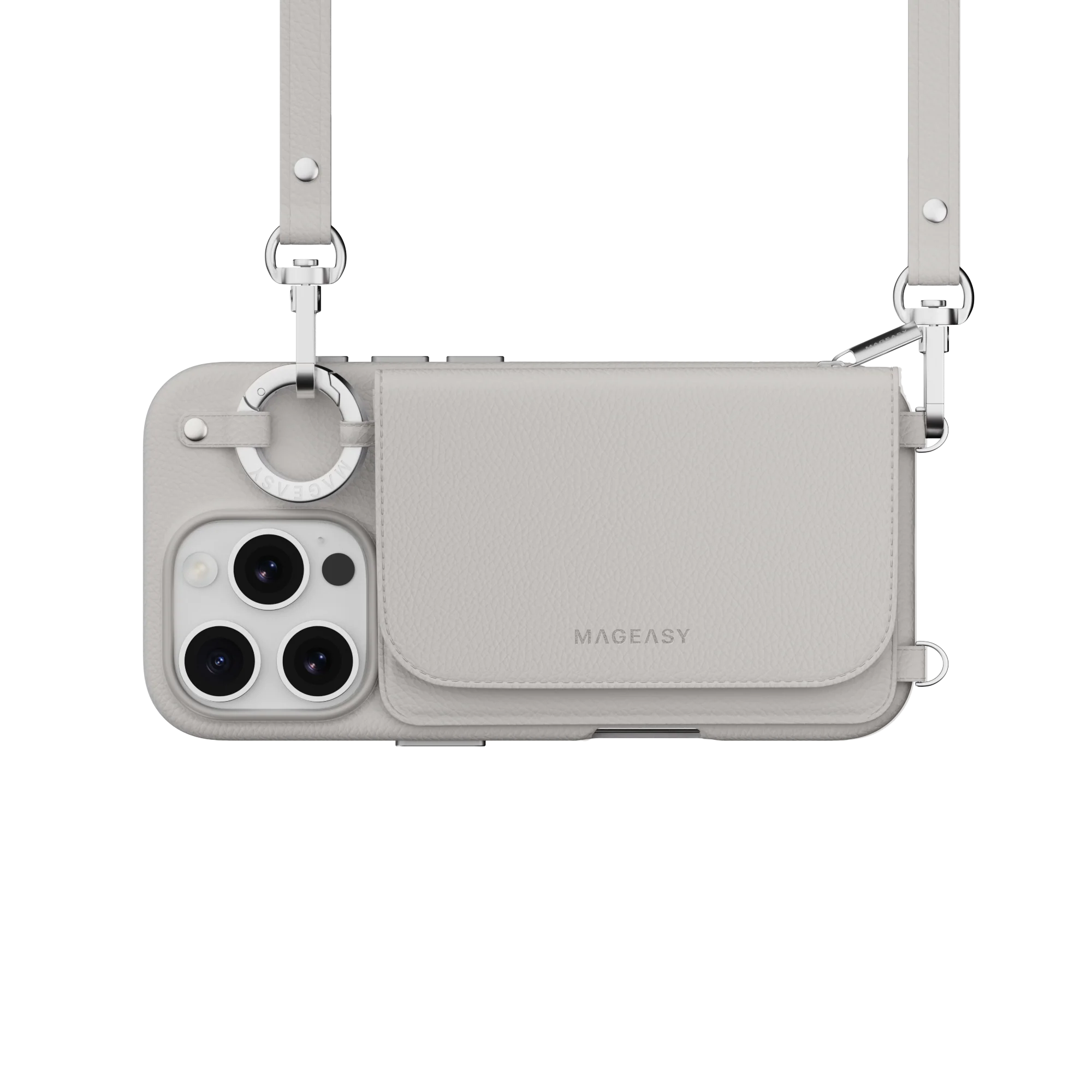 Pouch M Wallet Phone Case with Stand for iPhone 16 - الصورة 39