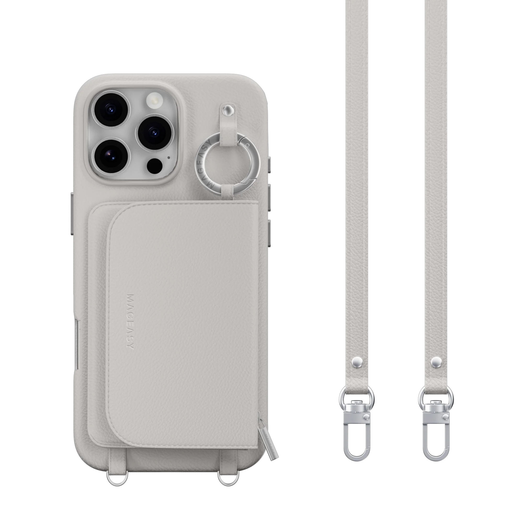 Pouch M Wallet Phone Case with Stand for iPhone 16 - الصورة 11