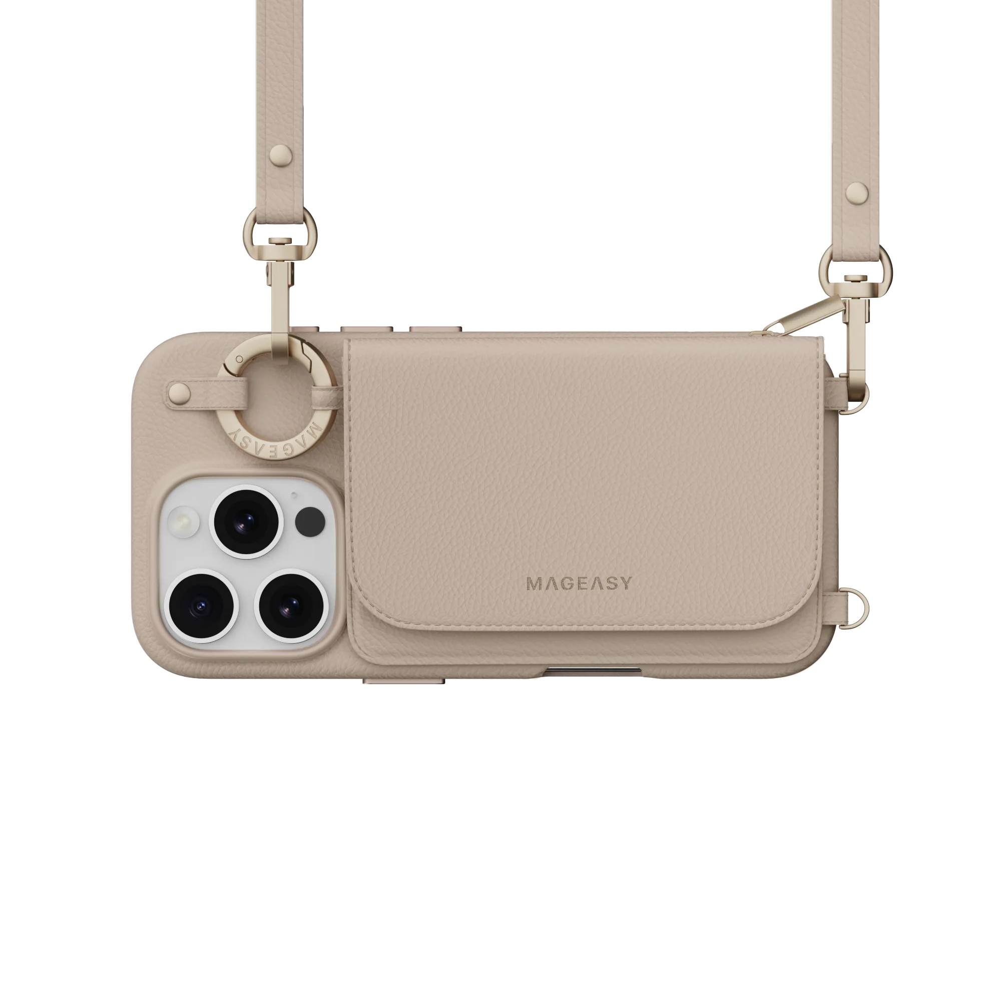 Pouch M Wallet Phone Case with Stand for iPhone 16 - الصورة 43