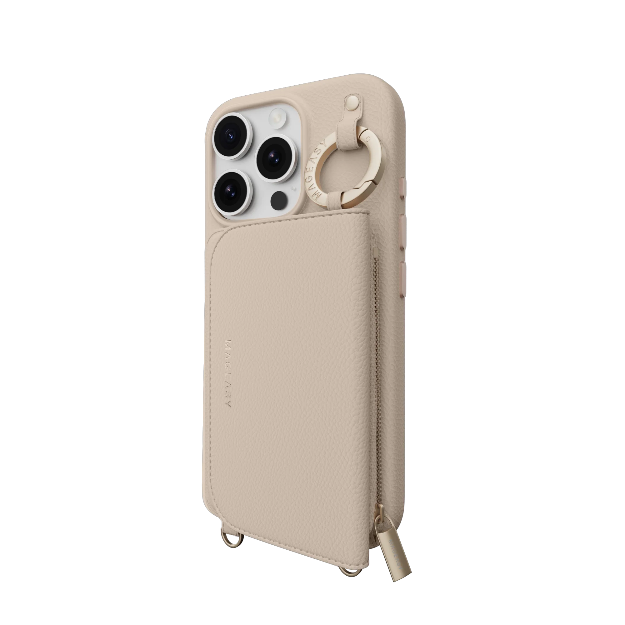 Pouch M Wallet Phone Case with Stand for iPhone 16 - الصورة 44