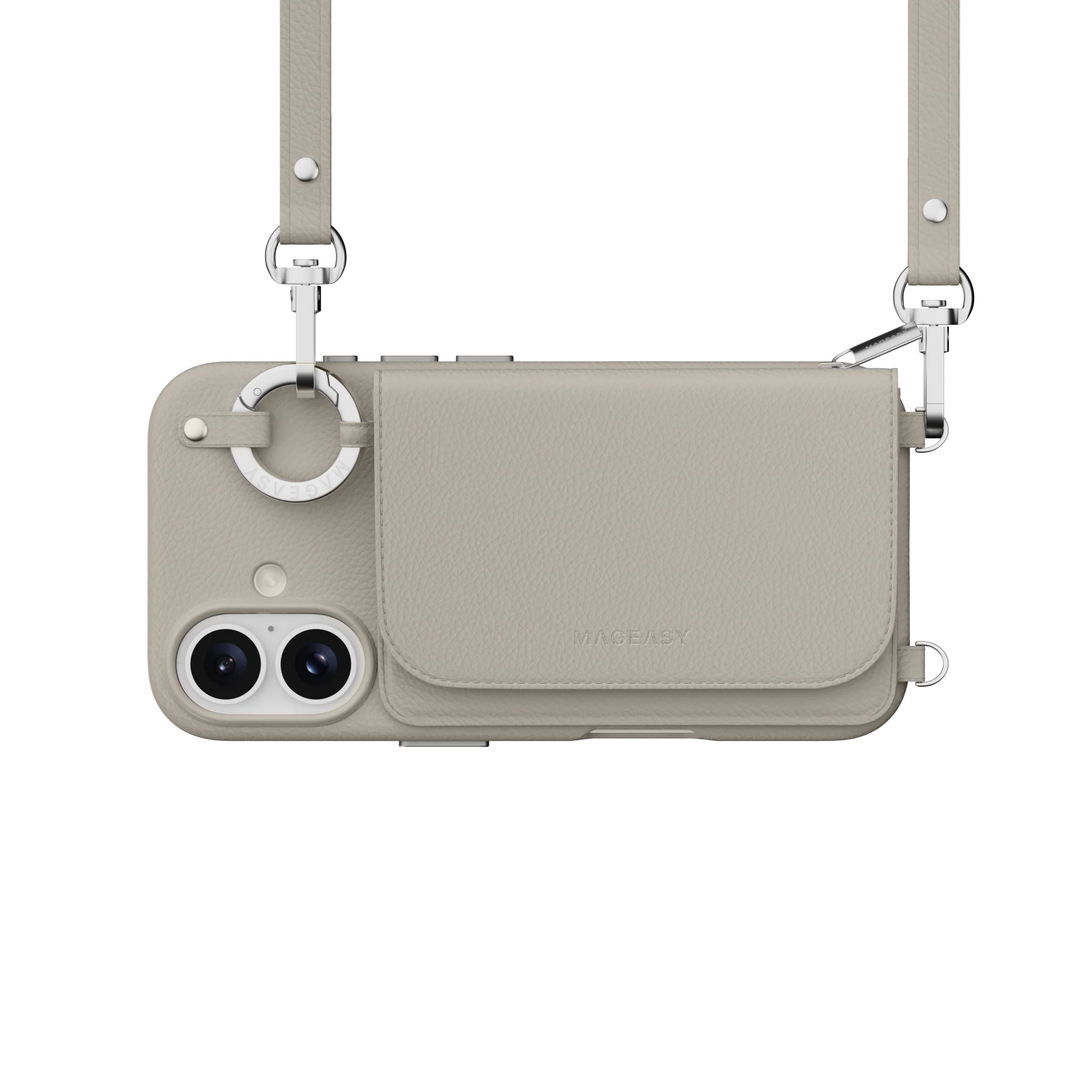 Pouch M Wallet Phone Case with Stand for iPhone 16 - الصورة 58