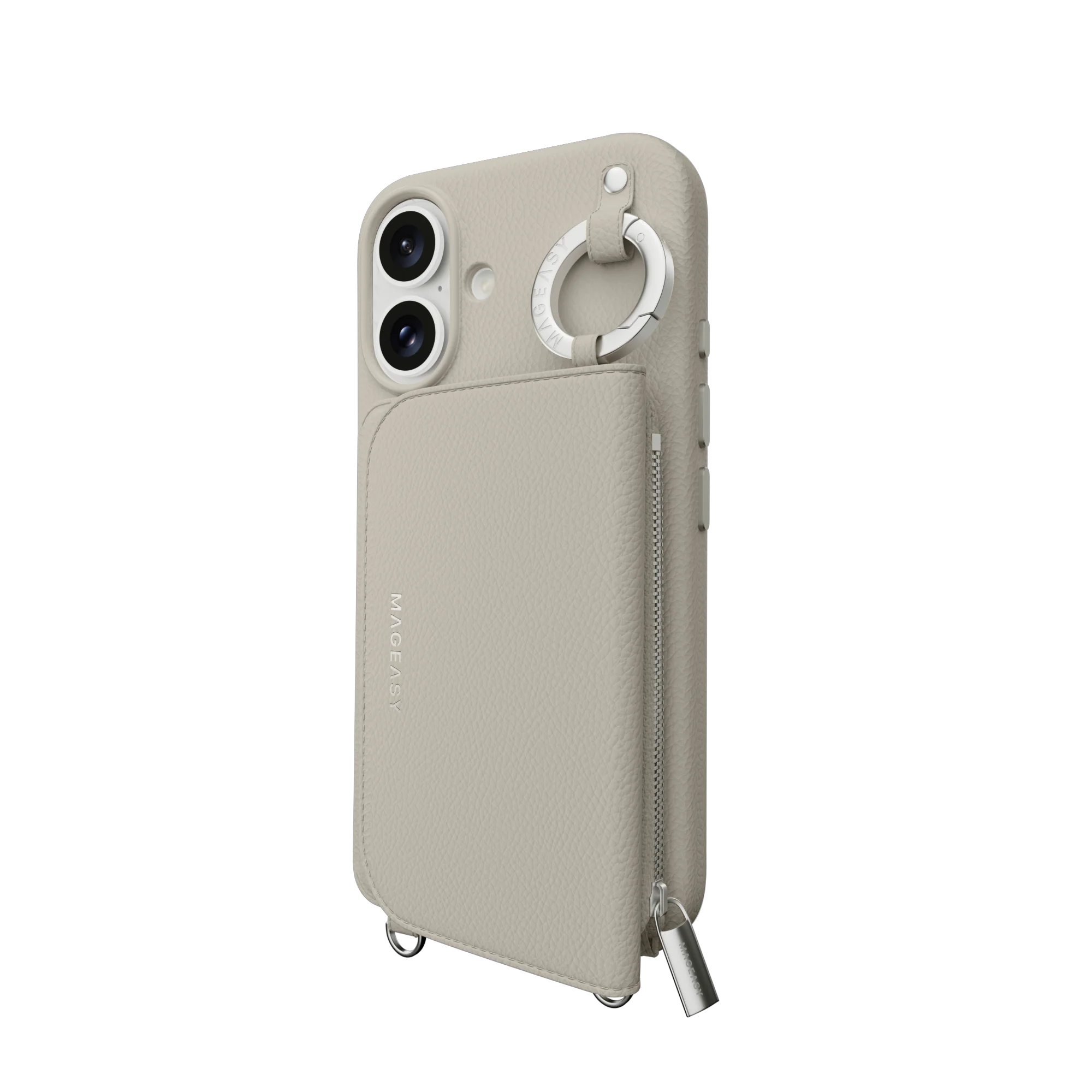 Pouch M Wallet Phone Case with Stand for iPhone 16 - الصورة 59