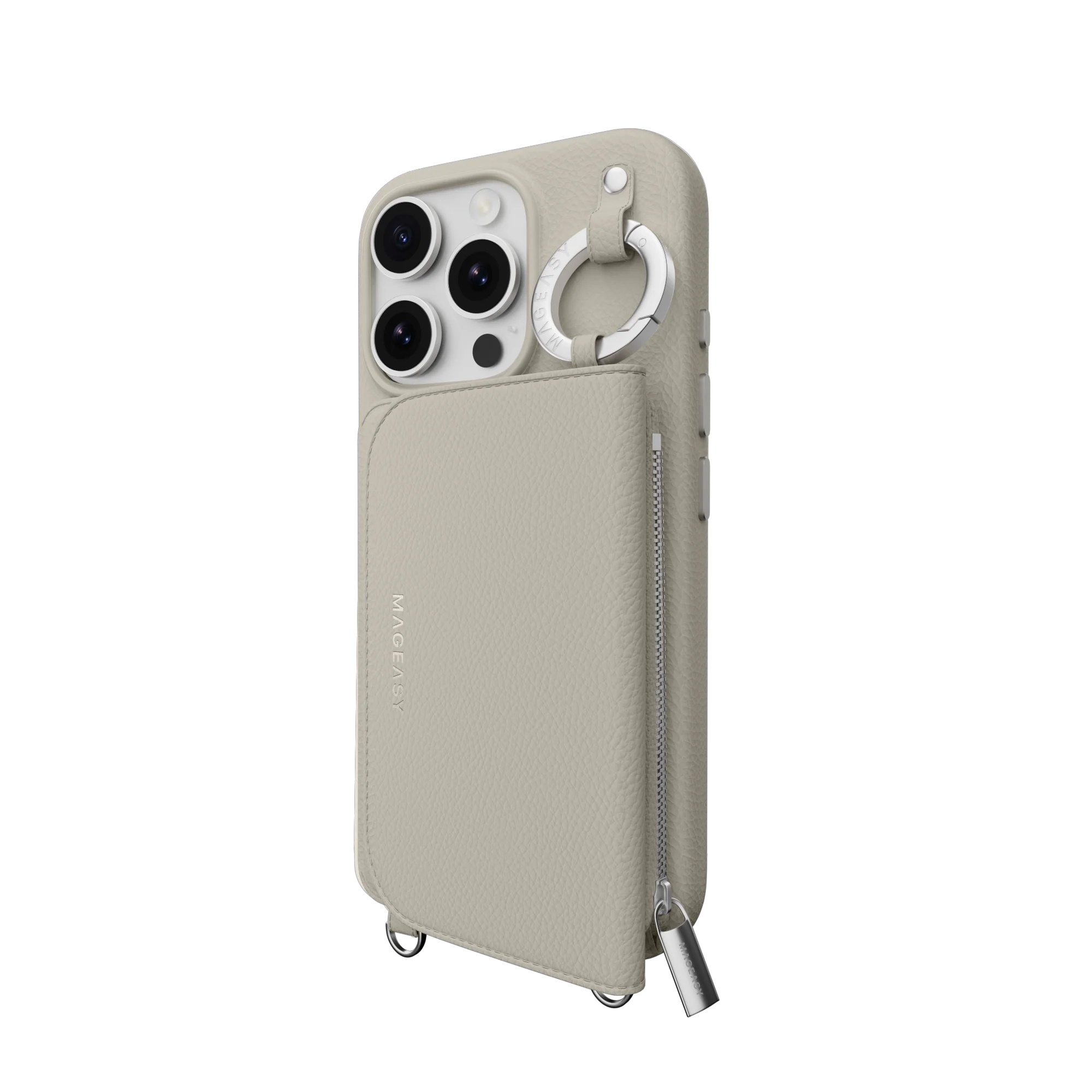 Pouch M Wallet Phone Case with Stand for iPhone 16 - الصورة 49