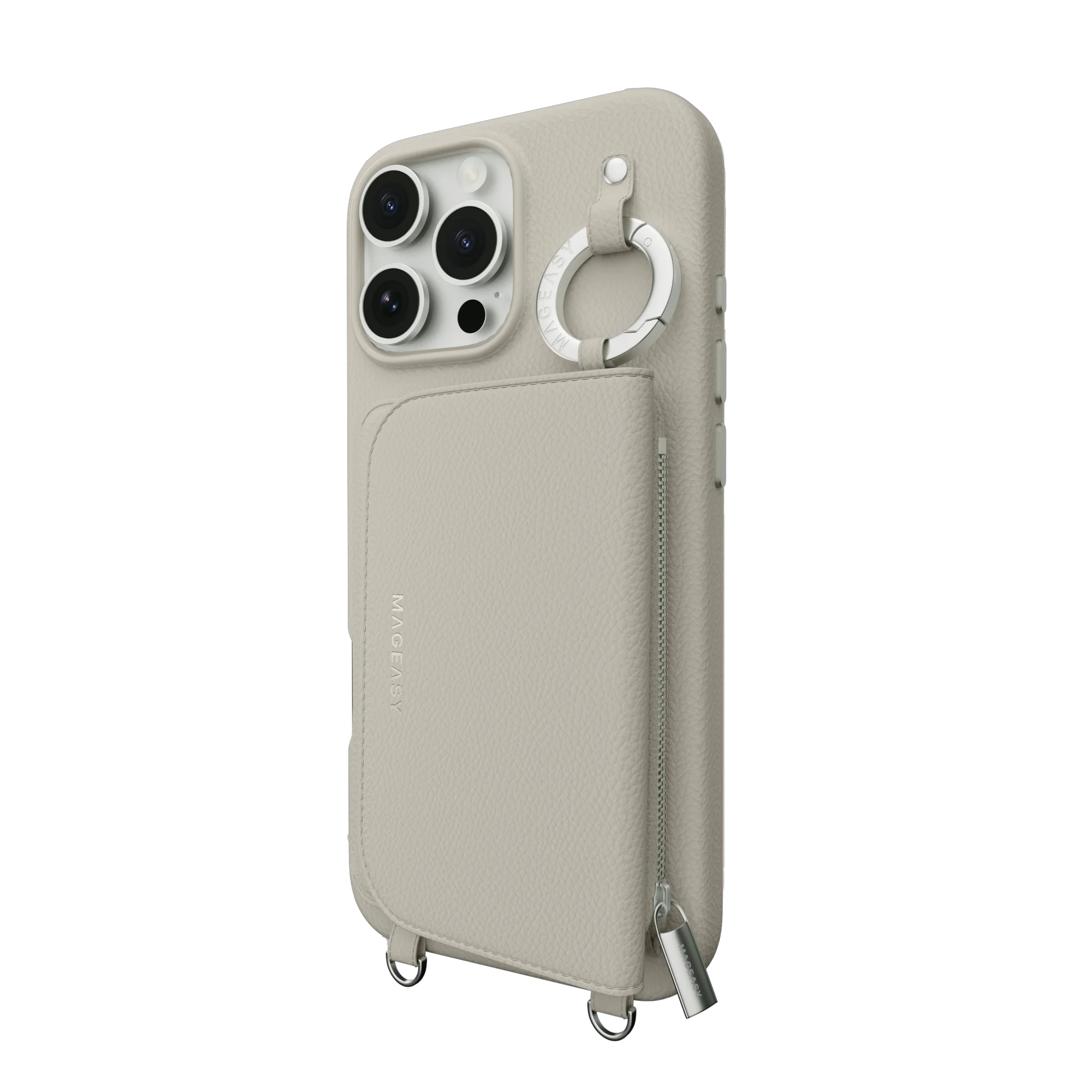 Pouch M Wallet Phone Case with Stand for iPhone 16 - الصورة 25