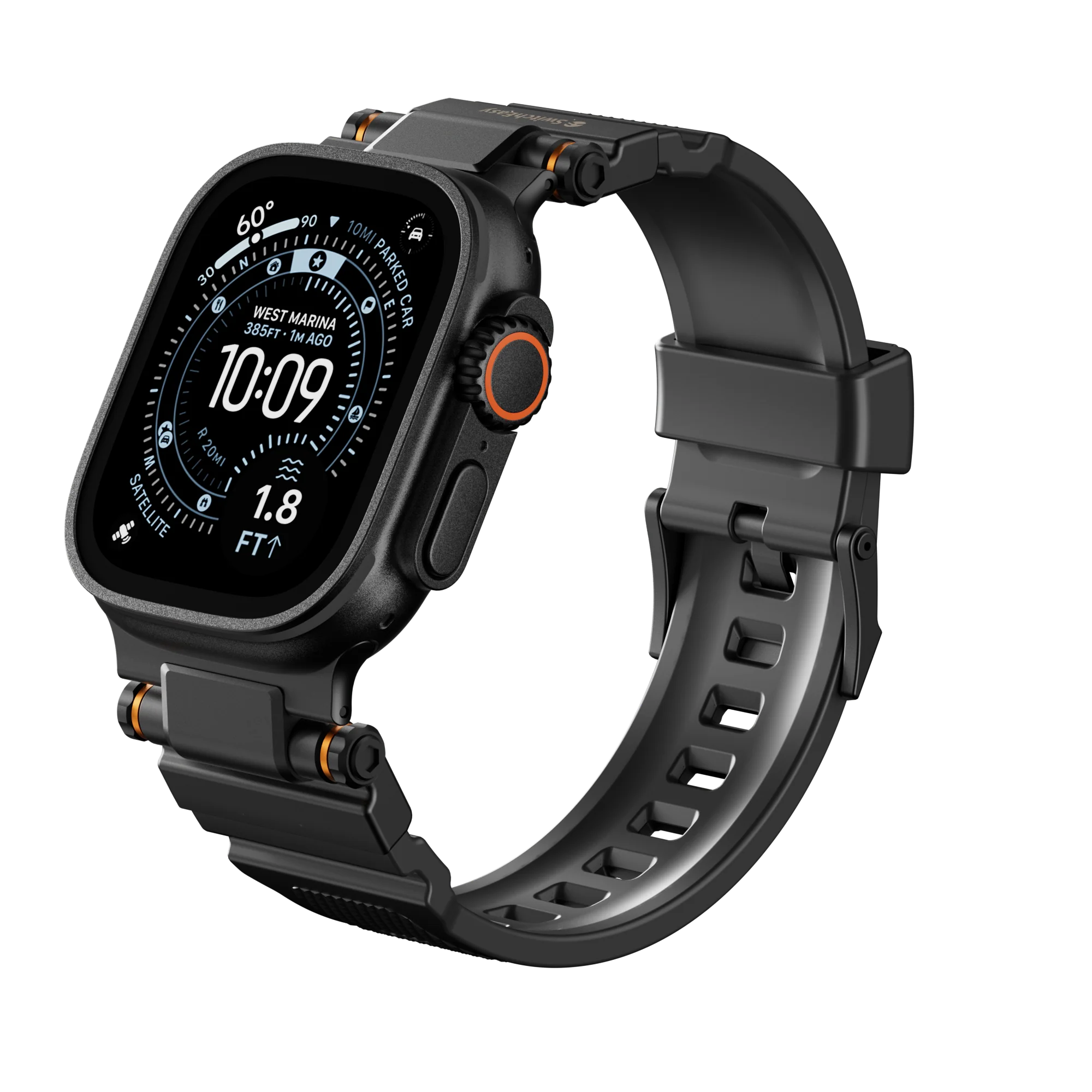 Rugged Silicone Watch Band