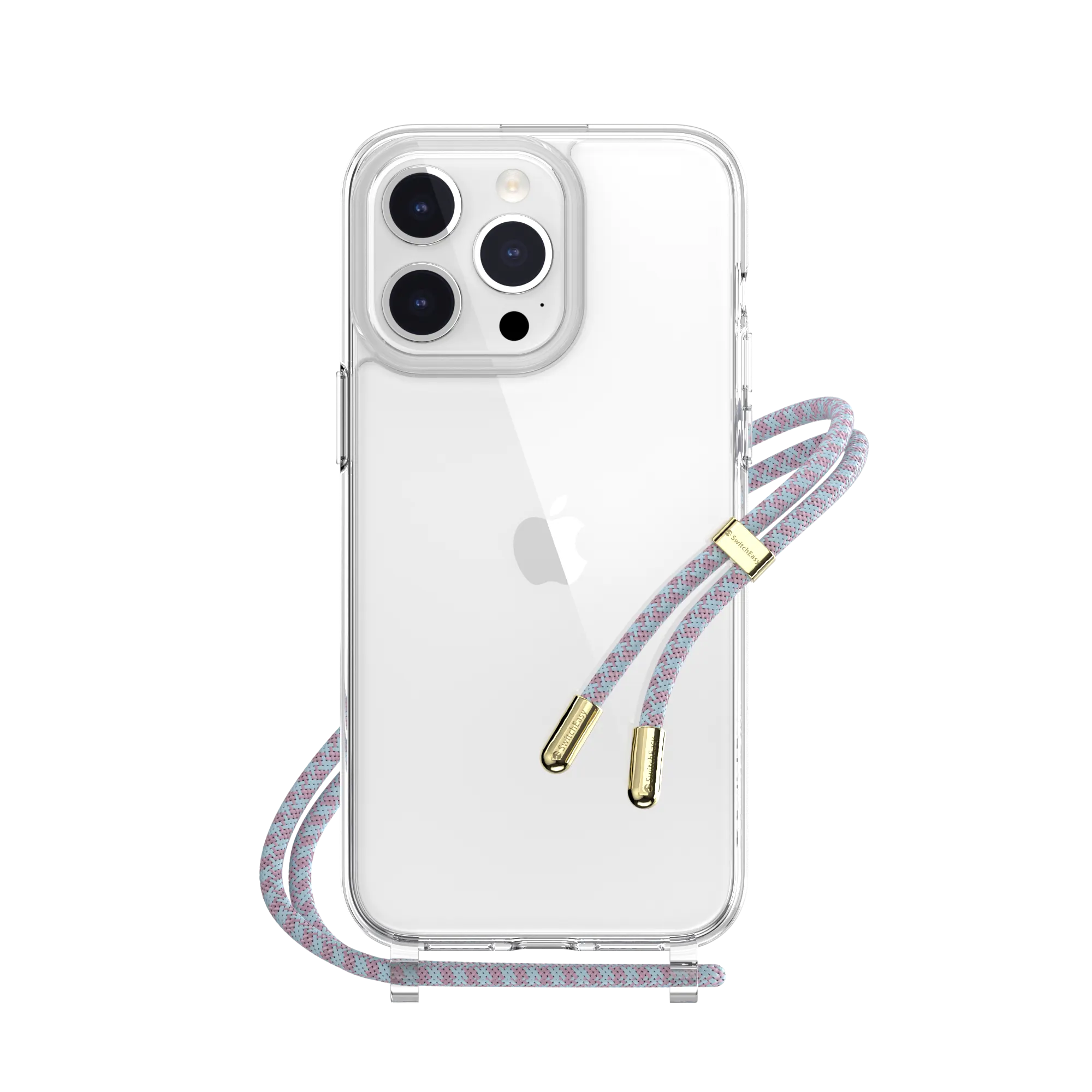 Play Lanyard Shockproof Clear iPhone 15 Case